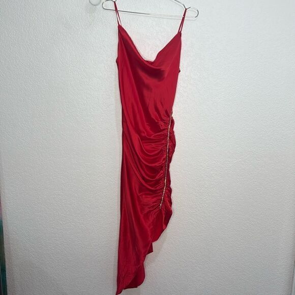 NWT Cinq a Sept Emilia Dress in Raspberry Revolve Size 6 - Picture 2 of 16